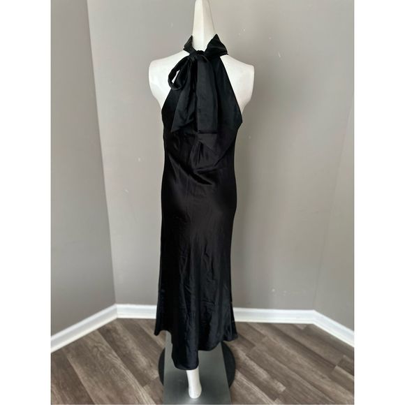 Galvan Sienna Cropped Midi-Dress Size FR36 (US 4) $1150 - Picture 9 of 11